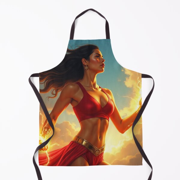 Item preview, Storm Goddess of Power designed and sold by ArtemisDesignAI.
