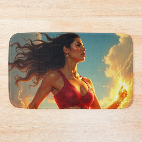 Item preview, Storm Goddess of Power designed and sold by ArtemisDesignAI.