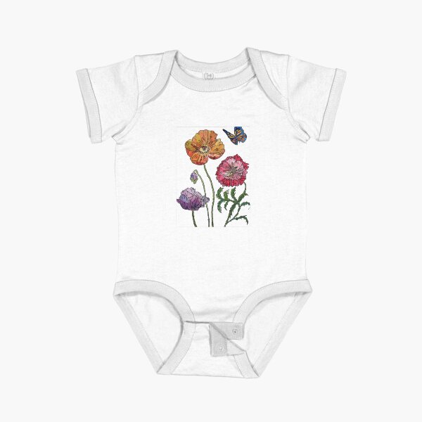 Item preview, Poppy Watercolour Pretty on White designed and sold by Sarah  Rajkotwala.