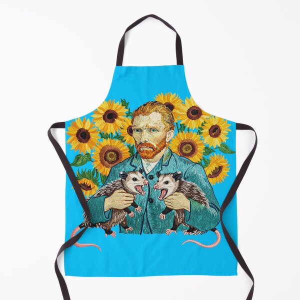 Item preview, Vincent van Gogh Sunflowers and Opossum designed and sold by TeeARTHY.