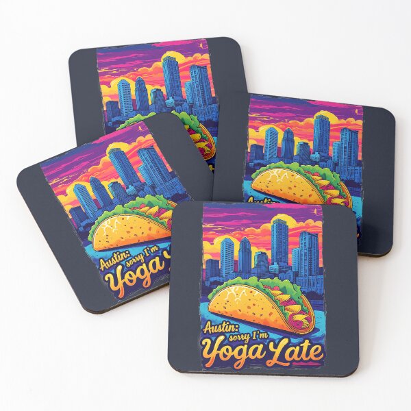 Item preview, Austin Sorry I’m Yoga Late designed and sold by HexOne.