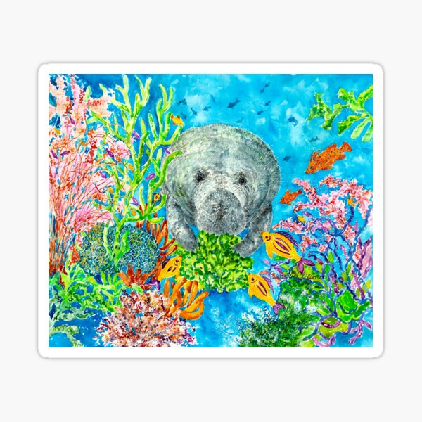 Item preview, Manatee Lunchtime designed and sold by susan-clifford.