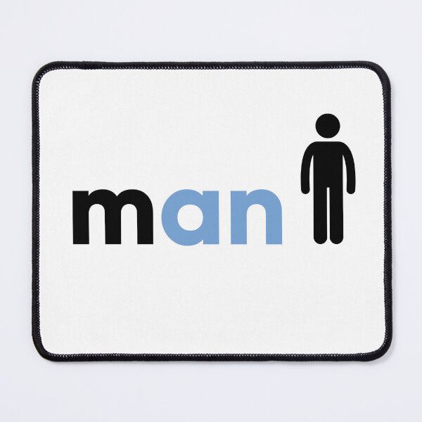 Item preview, MAN - Bold Minimalist Typography Design | Early Reader Phonics Inspired | Funny Men's Gift designed and sold by nickjones81.