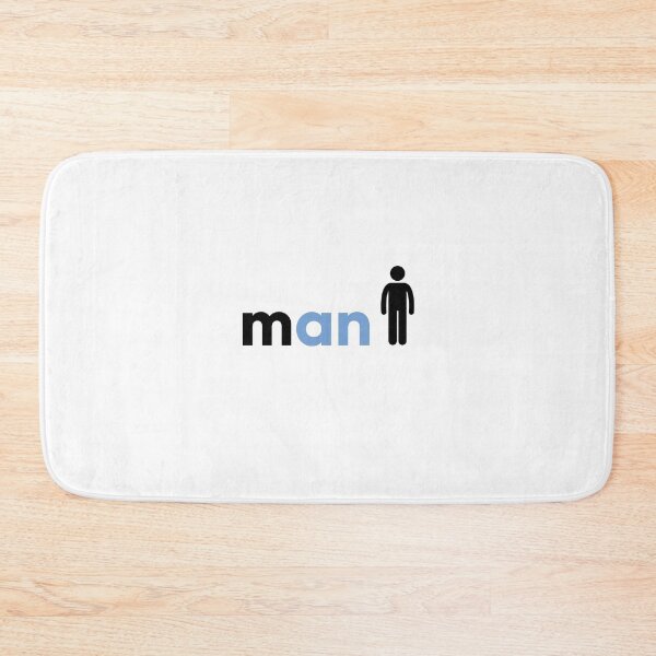 Item preview, MAN - Bold Minimalist Typography Design | Early Reader Phonics Inspired | Funny Men's Gift designed and sold by nickjones81.