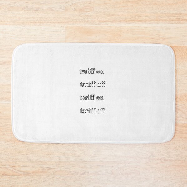 Item preview, tariff on tariff off designed and sold by superfunprints.