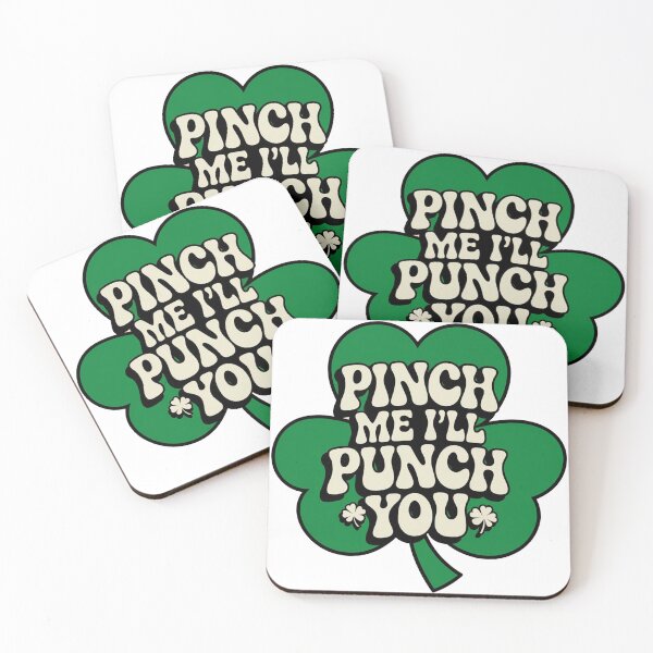 Item preview, Pinch Me I'll Punch You - Funny St Patricks  designed and sold by ZAIKY DREAMS.