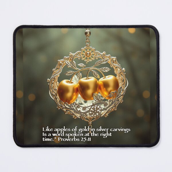 Item preview, “..Like Apples Of Gold In Silver Carvings..” Proverbs 25:11  designed and sold by IvaRenee.