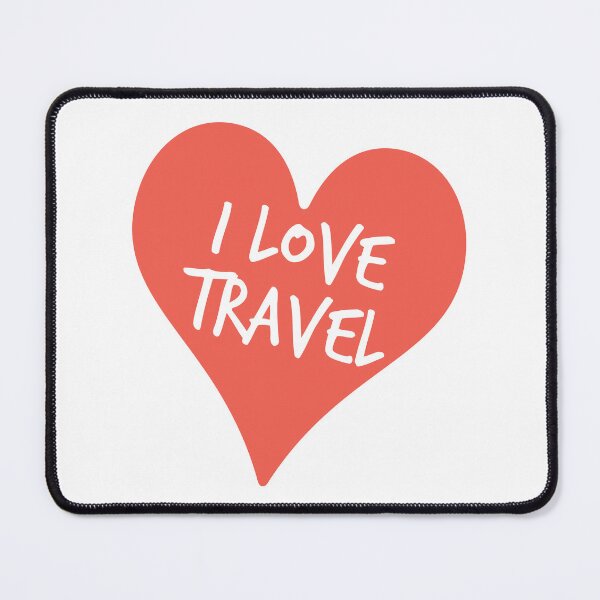 Item preview, I Love Travel designed and sold by the-craft-shop.