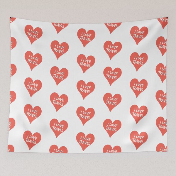 Item preview, I Love Travel designed and sold by the-craft-shop.