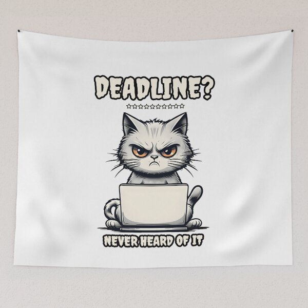 Item preview,  Cat Working on a Laptop  designed and sold by Dazzle-Sizzle.