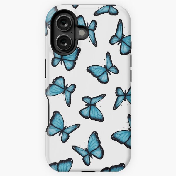Item preview, Blue Butterflies, Pattern, Wings, Wildlife, Insects, Nature, From Original Art designed and sold by JoyfulWhimsy.