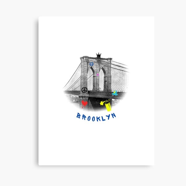 Item preview, Brooklyn Bridge NY Graffiti designed and sold by KO Was Here.