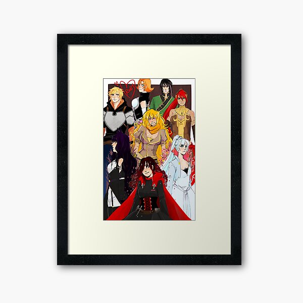 Aperçu de l'œuvre RWBY et JNPR créée et vendue par jaciopara.