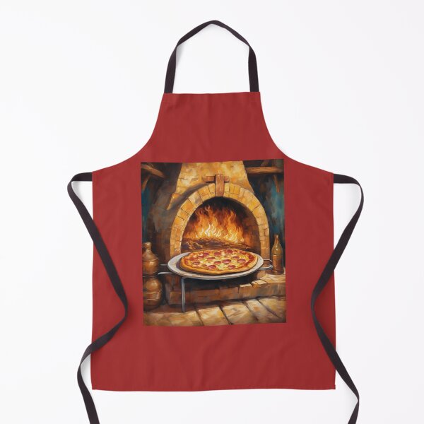 Aperçu de l'œuvre « Saveur enflammée : pizza artisanale cuite au feu de bois » créée et vendue par Artisticanvas.