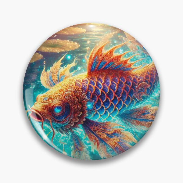 Item preview, Magic Fish Good Luck designed and sold by Anamcaradivine.