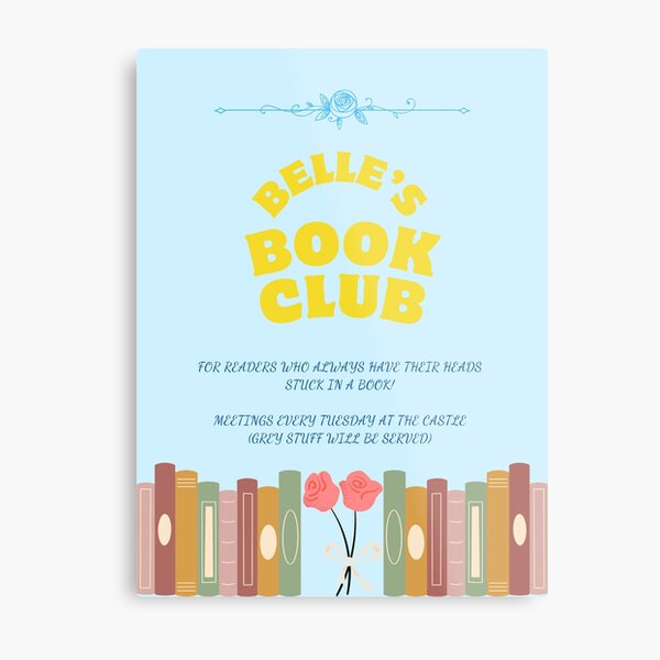 Artikel-Vorschau von DIE SCHÖNE UND DAS BIEST BELLE'S BUCHCLUB, designt und verkauft von CastleDreamers.