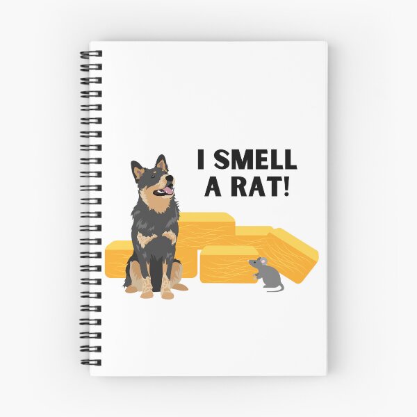 Item preview, Australian Cattle Dog I Smell A Rat Barn Hunt designed and sold by Mop Dog Designs.