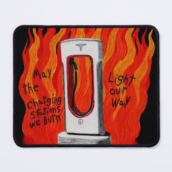 Item preview, May the Charging Stations We Burn Light Our Way designed and sold by eSaturn.