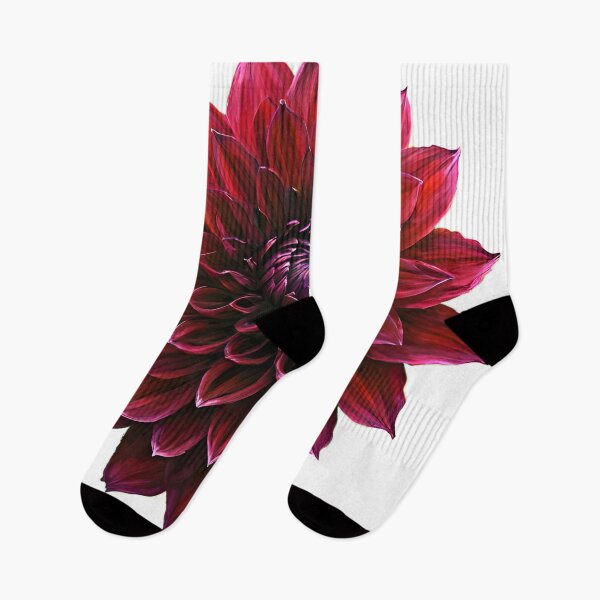 Item preview, Dahlia Lover: Dark Red Decorative Dahlia designed and sold by Allegory-Design.