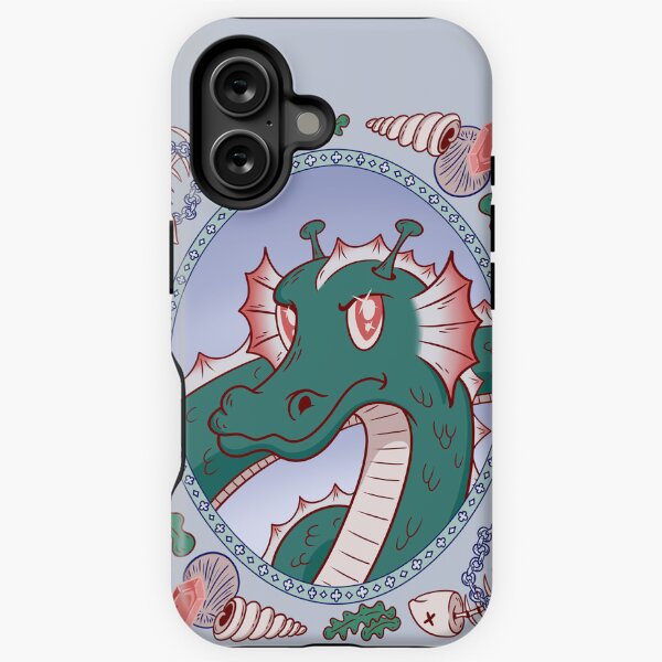 Item preview, Nessie sea monster portrait designed and sold by MoxMoon.