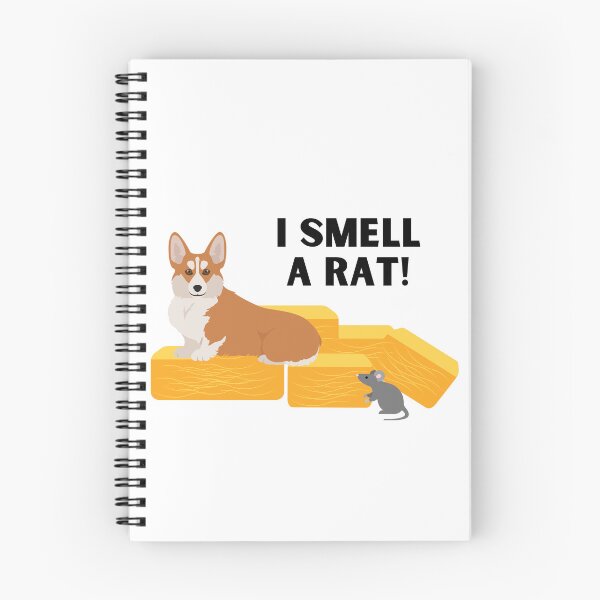Item preview, Pembroke Welsh Corgi I Smell A Rat Barn Hunt designed and sold by Mop Dog Designs.