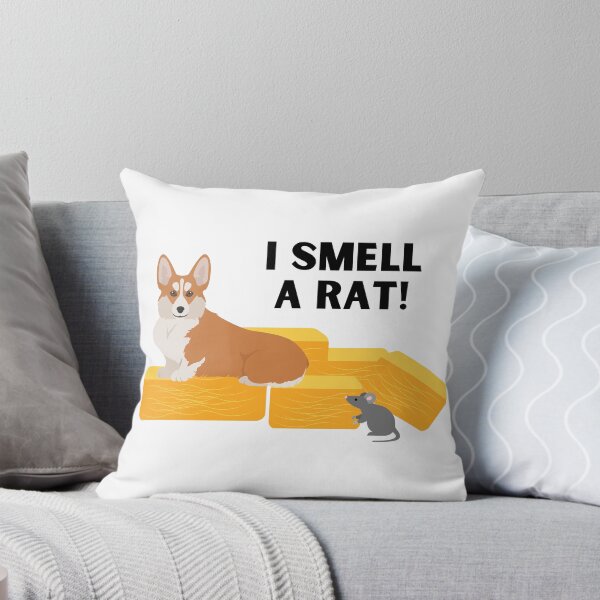 Item preview, Pembroke Welsh Corgi I Smell A Rat Barn Hunt designed and sold by Mop Dog Designs.