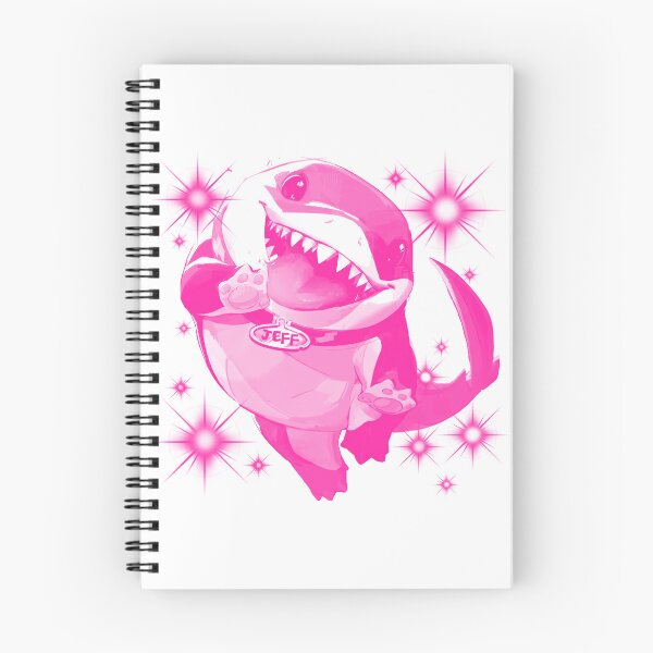 Item preview, JEFF THE SHARK | PINK designed and sold by freakydeakydraw.