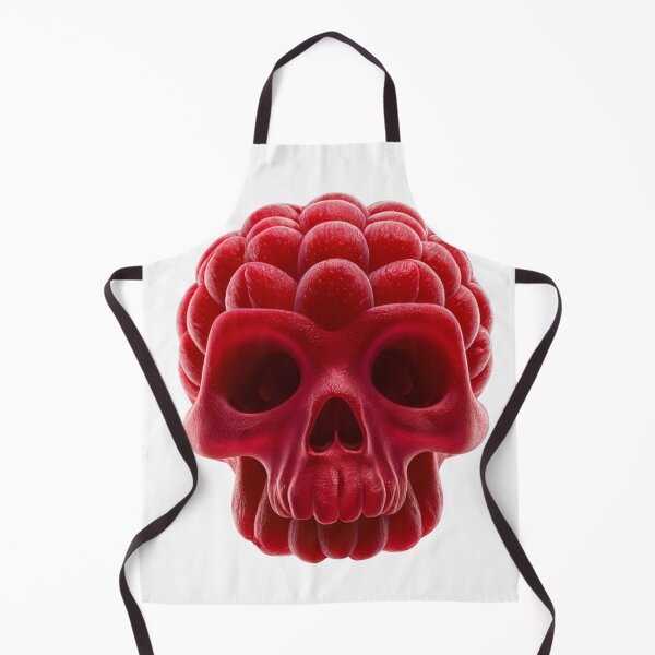 Item preview, Raspberry Skull designed and sold by fish-eye.