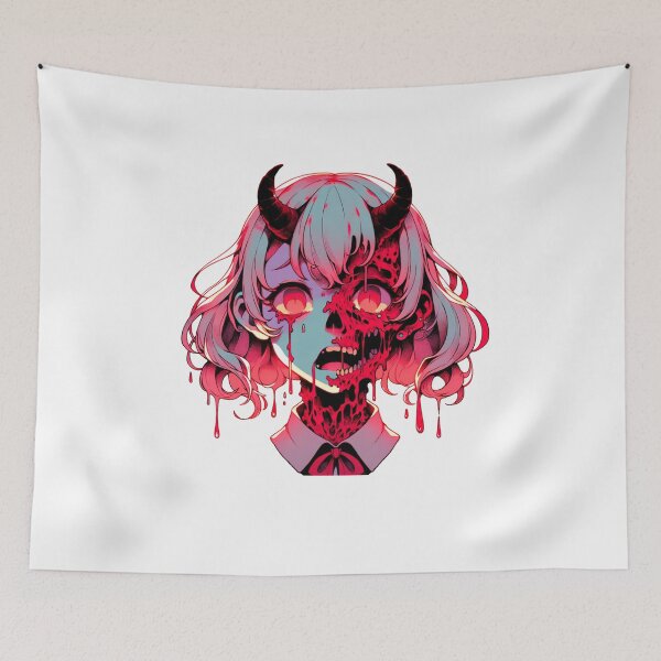 Item preview, Anime Demon Zombie Girl designed and sold by SublimeFairy.