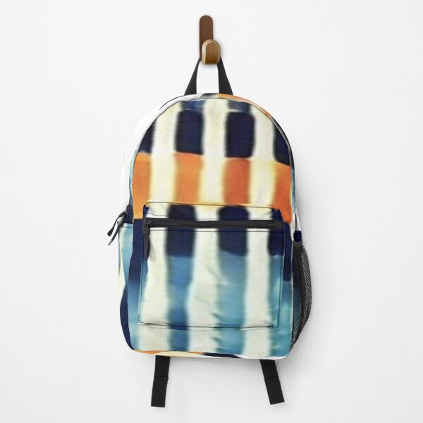 Item preview, STRIPES OrangeBlackBlue designed and sold by dekoAnnART.