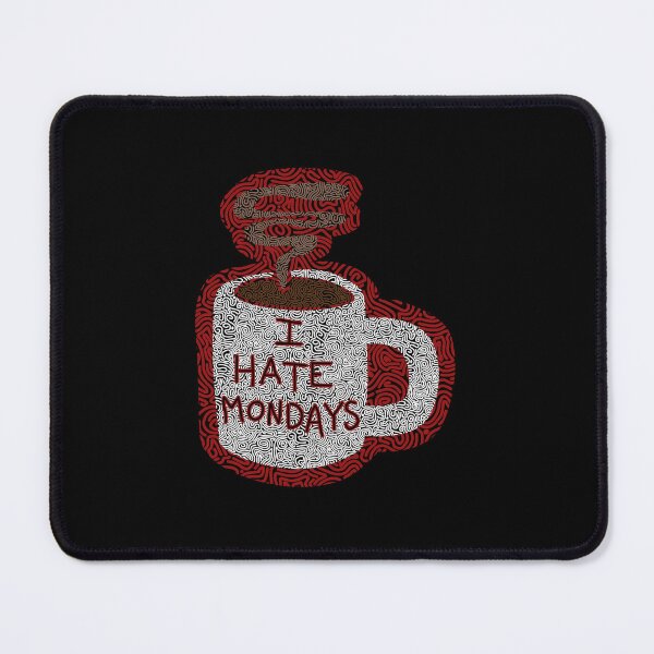 Item preview, I hate mondays Coffee Cup designed and sold by KatelynMitalski.