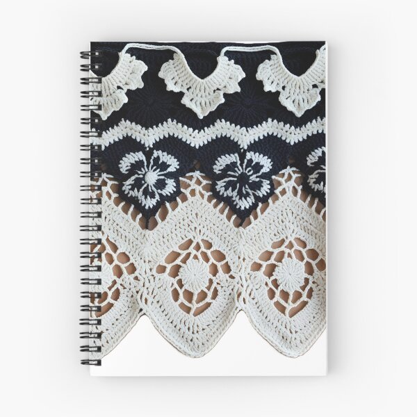 Item preview, Black and white crochet from my grandmother's TV, Photography designed and sold by Atarac.