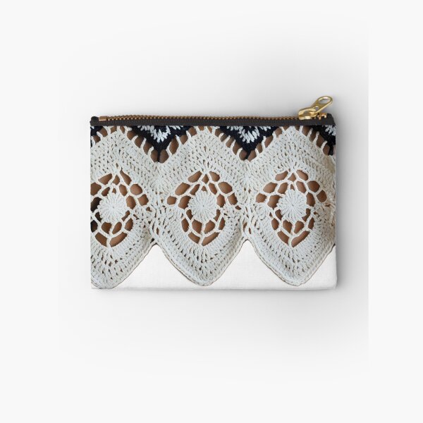 Item preview, Black and white crochet from my grandmother's TV, Photography designed and sold by Atarac.
