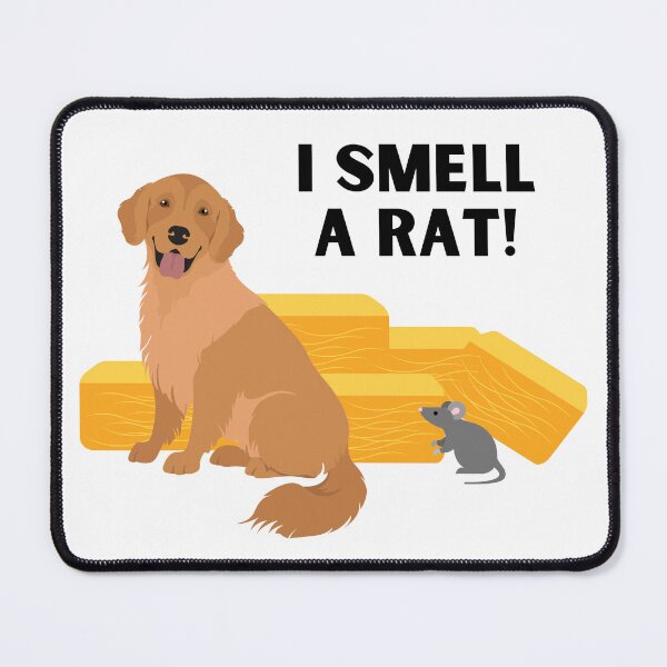 Item preview, Golden Retriever I Smell A Rat Barn Hunt designed and sold by Mop Dog Designs.