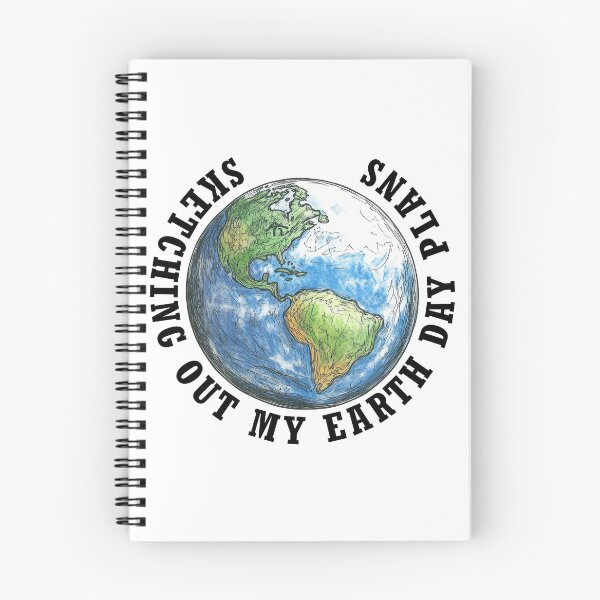 Item preview, Sketching Out My Earth Day Plans For Environmental Awareness designed and sold by FWLKIT.