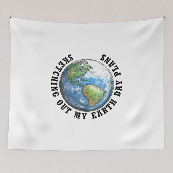 Item preview, Sketching Out My Earth Day Plans For Environmental Awareness designed and sold by FWLKIT.