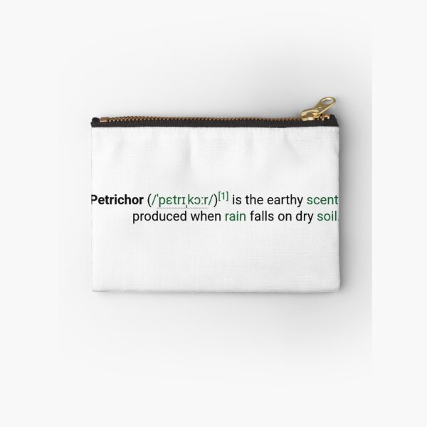 Item preview, Petrichor definition designed and sold by aurora-borealis.