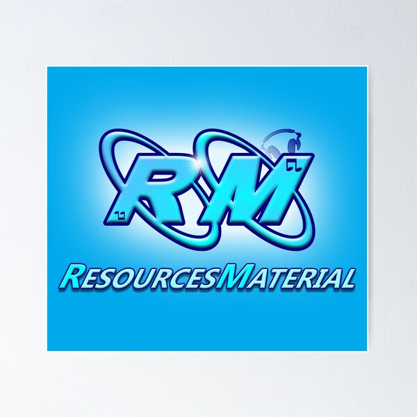 Item preview, RM Logo: Cyan Theme designed and sold by RᴇsᴏᴜʀᴄᴇsMᴀᴛᴇʀɪᴀʟ.