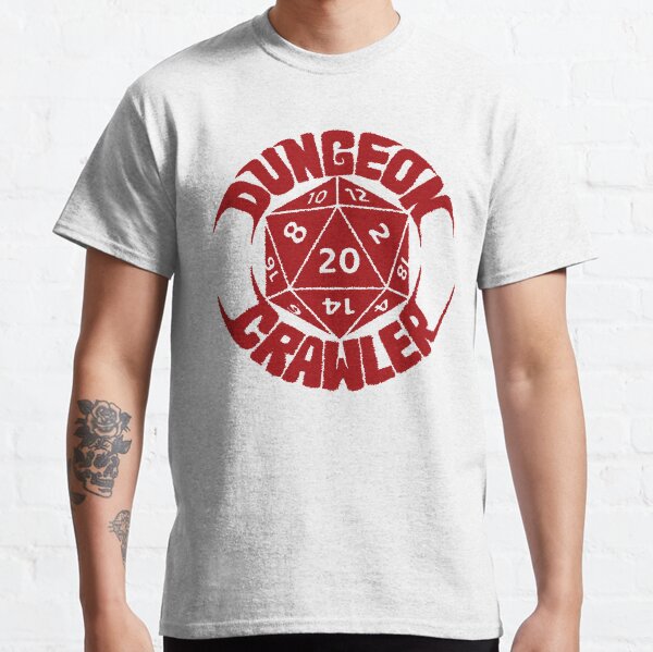 Item preview, Dungeon crawler logo designed and sold by Salamifist.