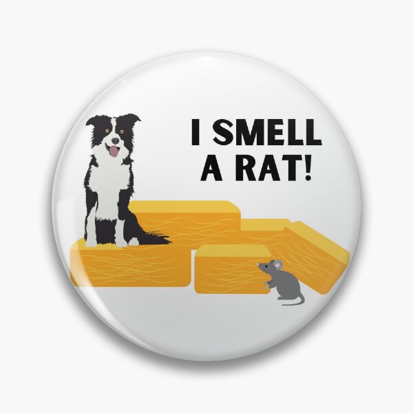 Item preview, Border Collie I Smell A Rat Barn Hunt designed and sold by Mop Dog Designs.