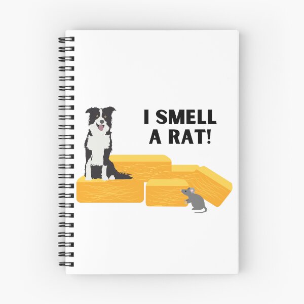 Item preview, Border Collie I Smell A Rat Barn Hunt designed and sold by Mop Dog Designs.