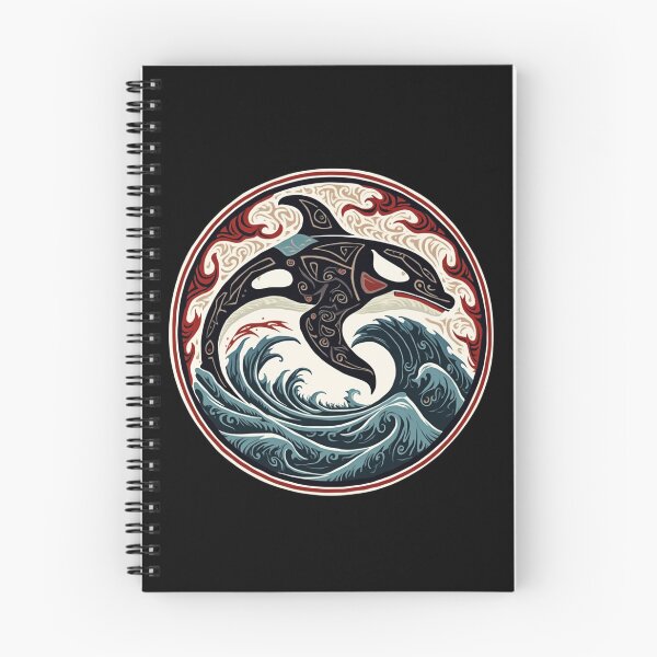 Item preview, Haida Orca Wave designed and sold by MALIKABO.