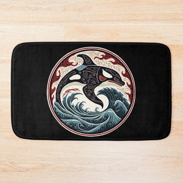 Item preview, Haida Orca Wave designed and sold by MALIKABO.