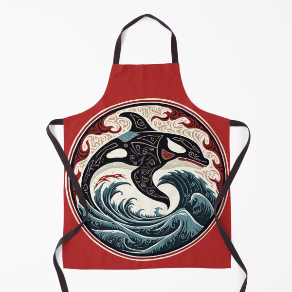 Item preview, Haida Orca Wave designed and sold by MALIKABO.