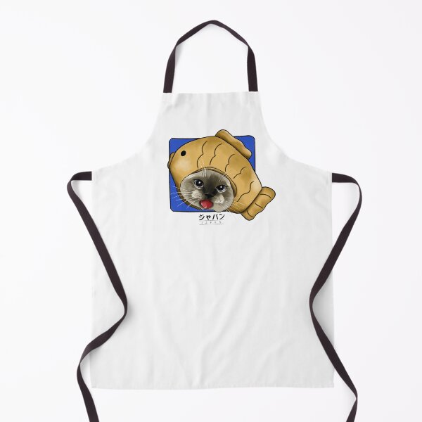 Item preview, Original illustration inspired by a photo of a Japanese kitten dressed as a taiyaki designed and sold by mistonterias.