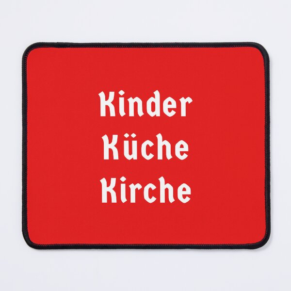 Item preview, Kinder Kuche Kirche Weiß designed and sold by KATKattalestv.