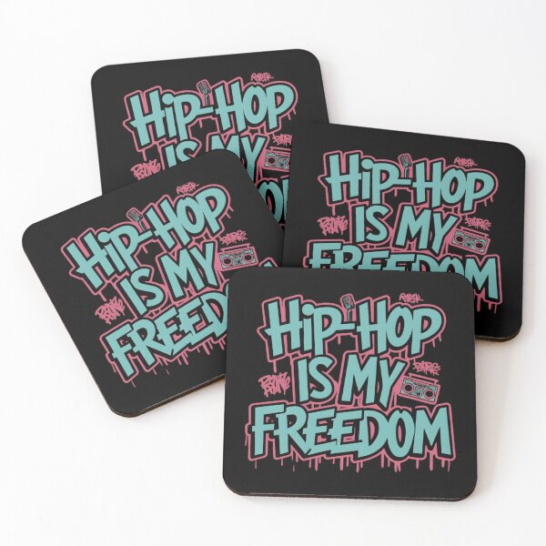 Item preview, Hip-Hop is My Freedom designed and sold by RadDeck.