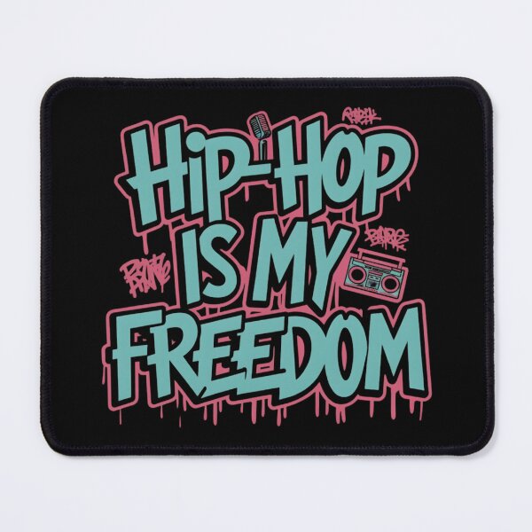 Item preview, Hip-Hop is My Freedom designed and sold by RadDeck.
