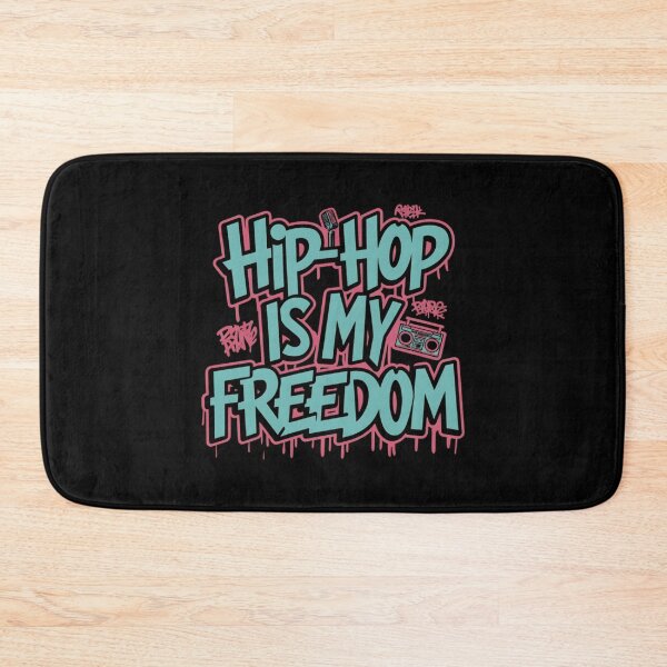 Item preview, Hip-Hop is My Freedom designed and sold by RadDeck.