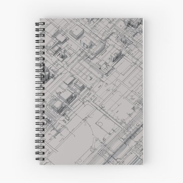 Item preview, Complex Architectural City Grid designed and sold by Mochasgoods.